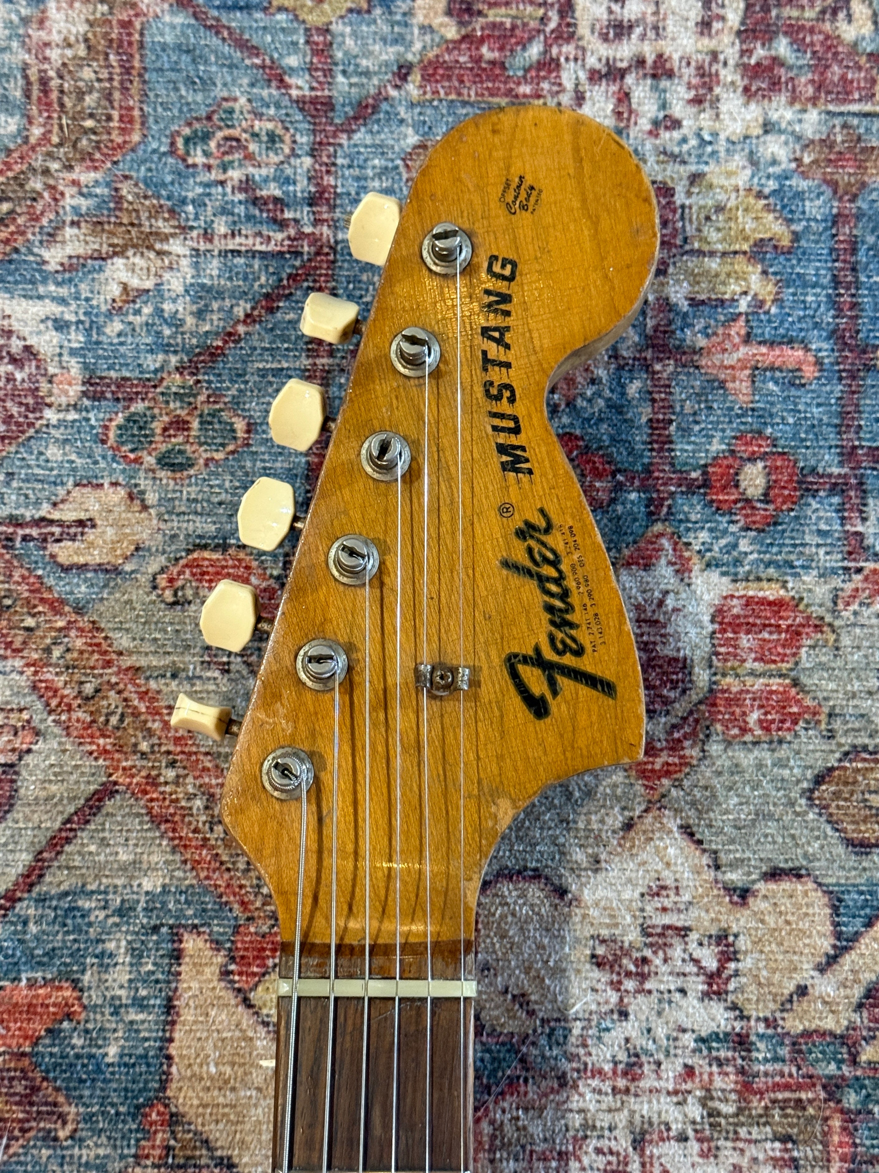 1972 Fender Mustang - Competition Red