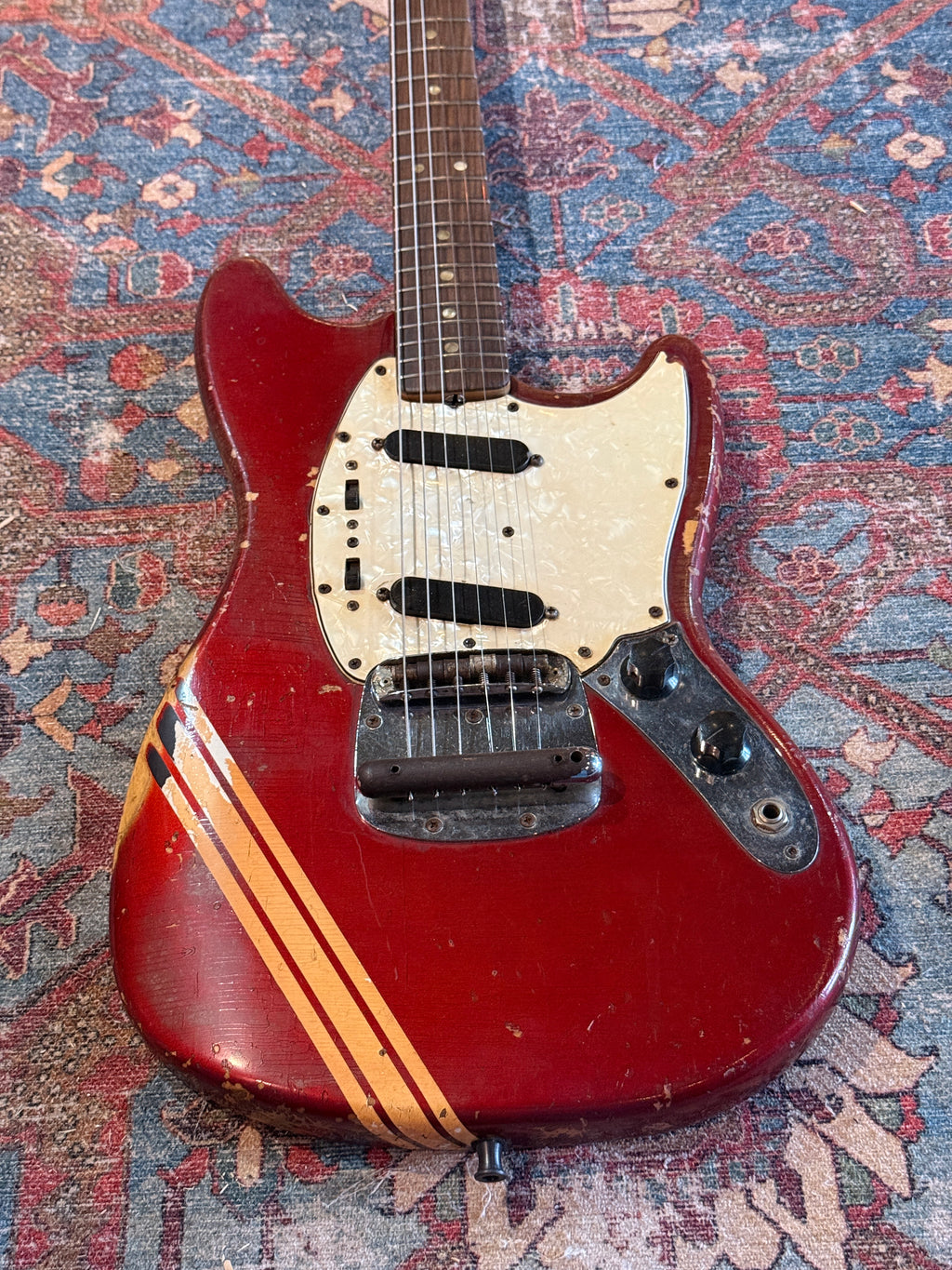 1972 Fender Mustang - Competition Red