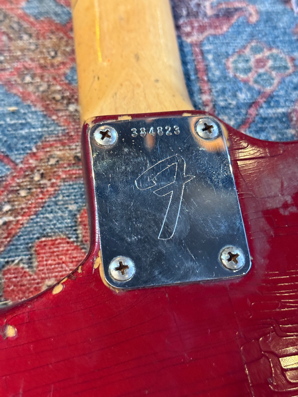 1972 Fender Mustang - Competition Red