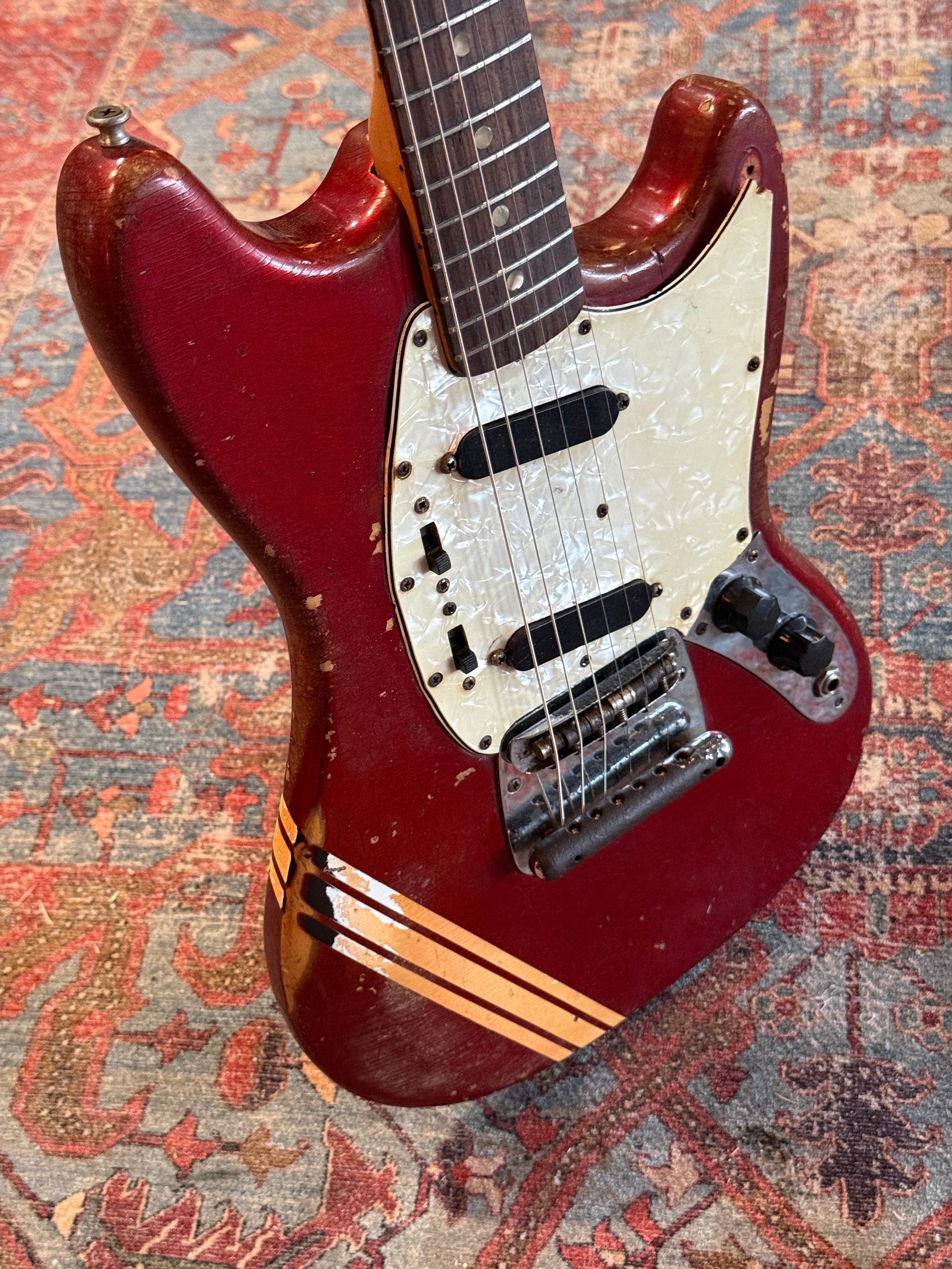 1972 Fender Mustang - Competition Red