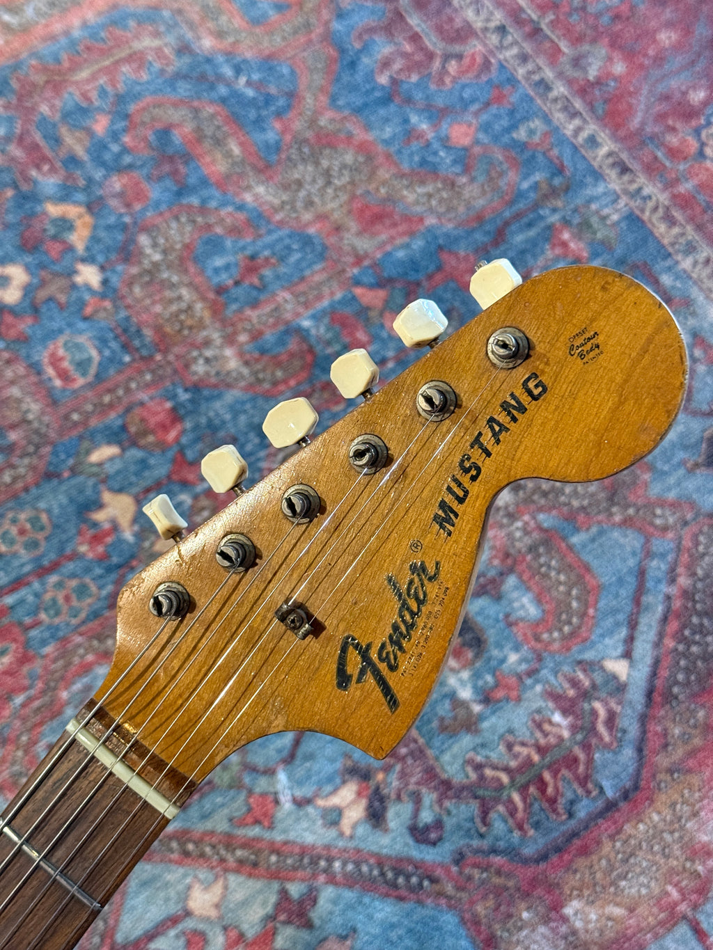 1972 Fender Mustang - Competition Red