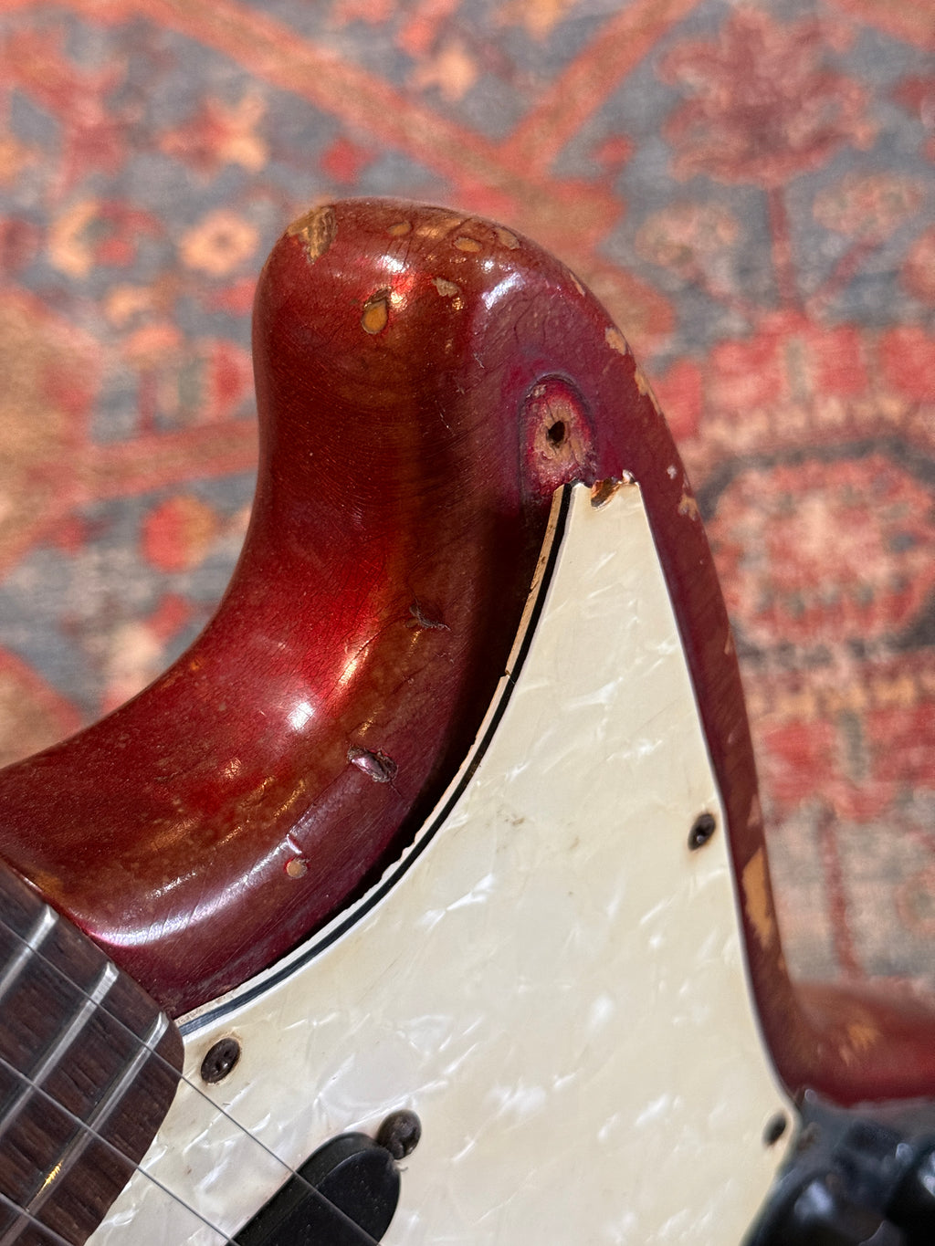 1972 Fender Mustang - Competition Red