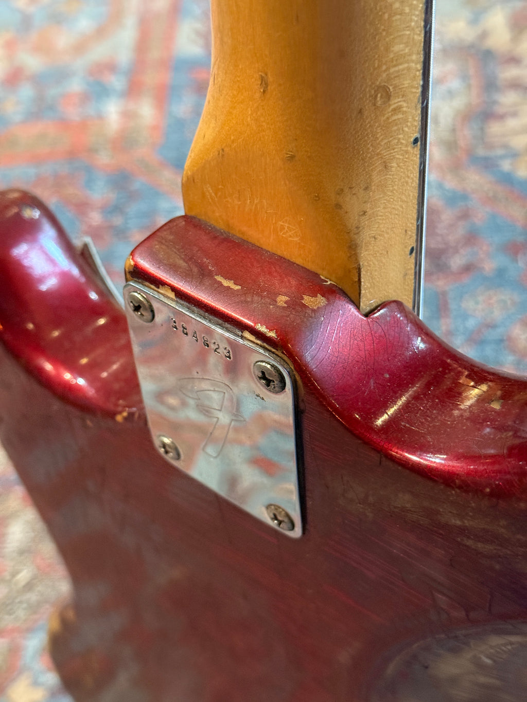 1972 Fender Mustang - Competition Red