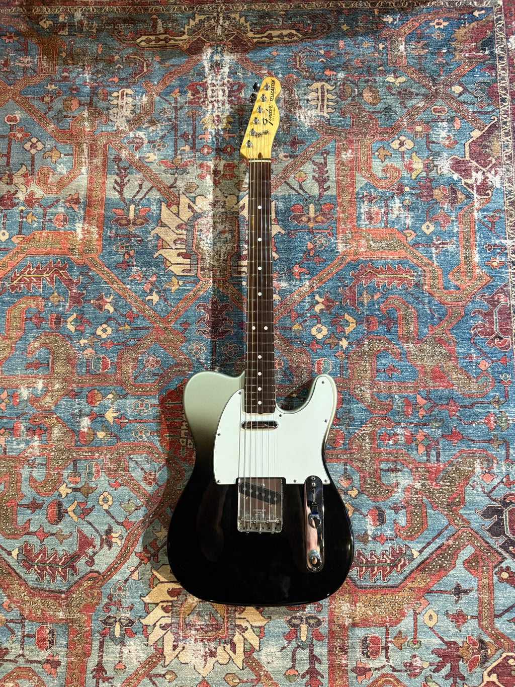 1982 Fender Telecaster with Rosewood Fretboard - Black Stratoburst