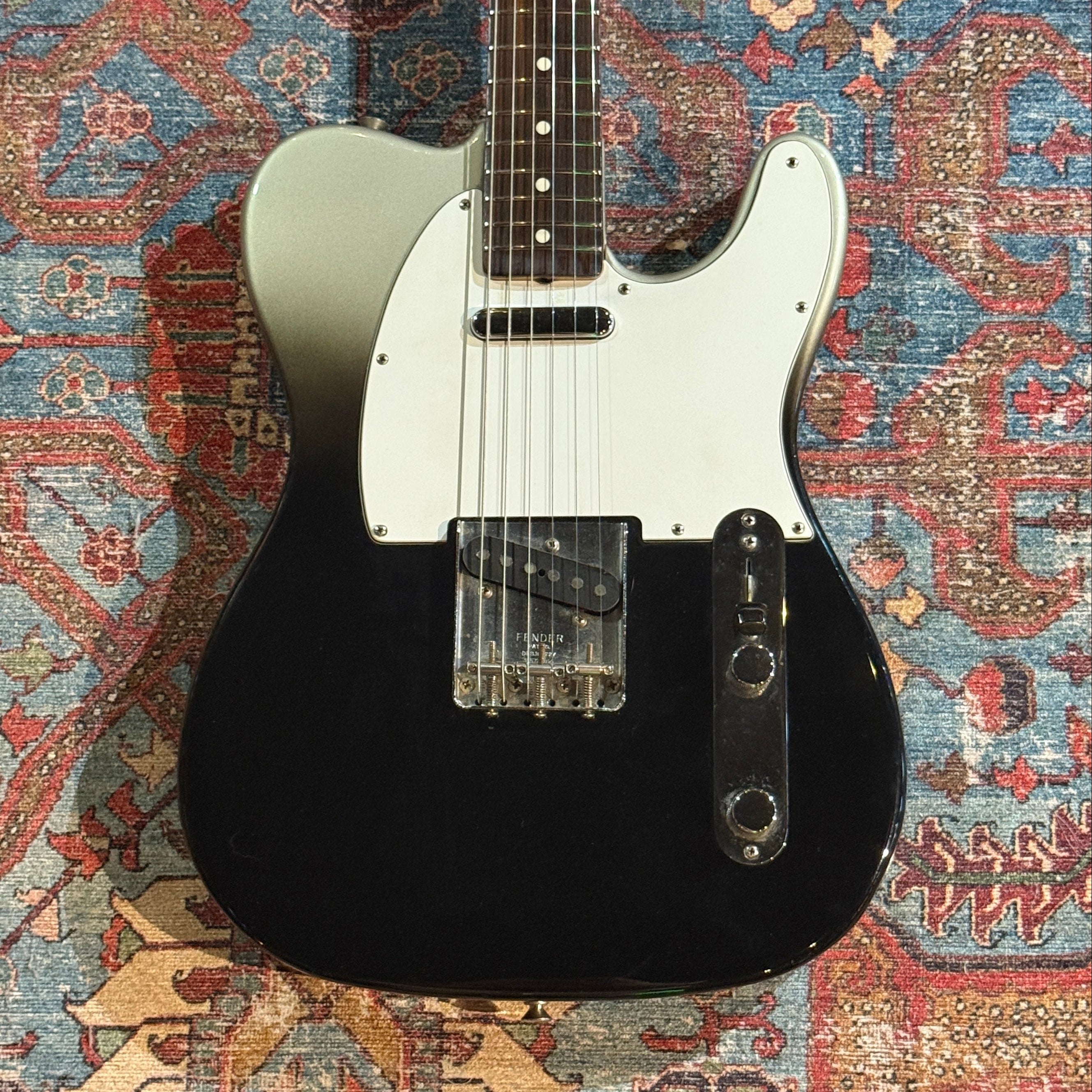 1982 Fender Telecaster with Rosewood Fretboard - Black Stratoburst
