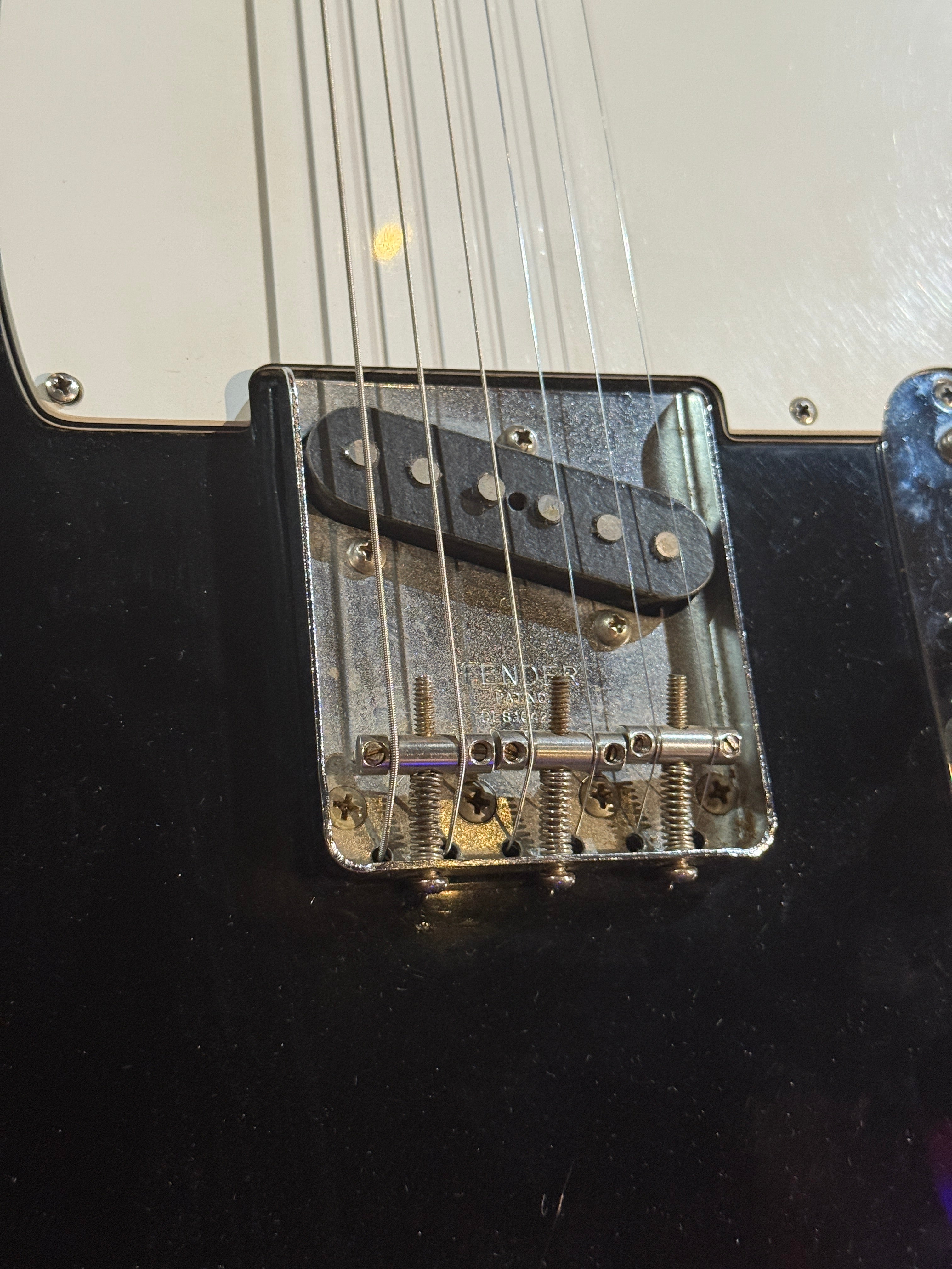 1982 Fender Telecaster with Rosewood Fretboard - Black Stratoburst