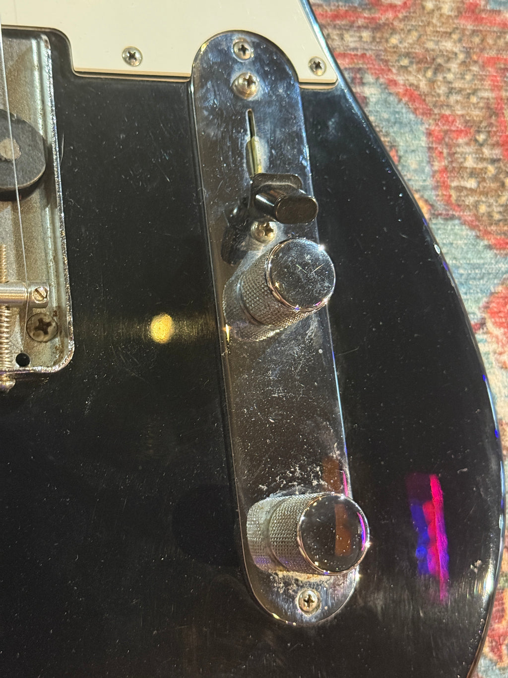 1982 Fender Telecaster with Rosewood Fretboard - Black Stratoburst