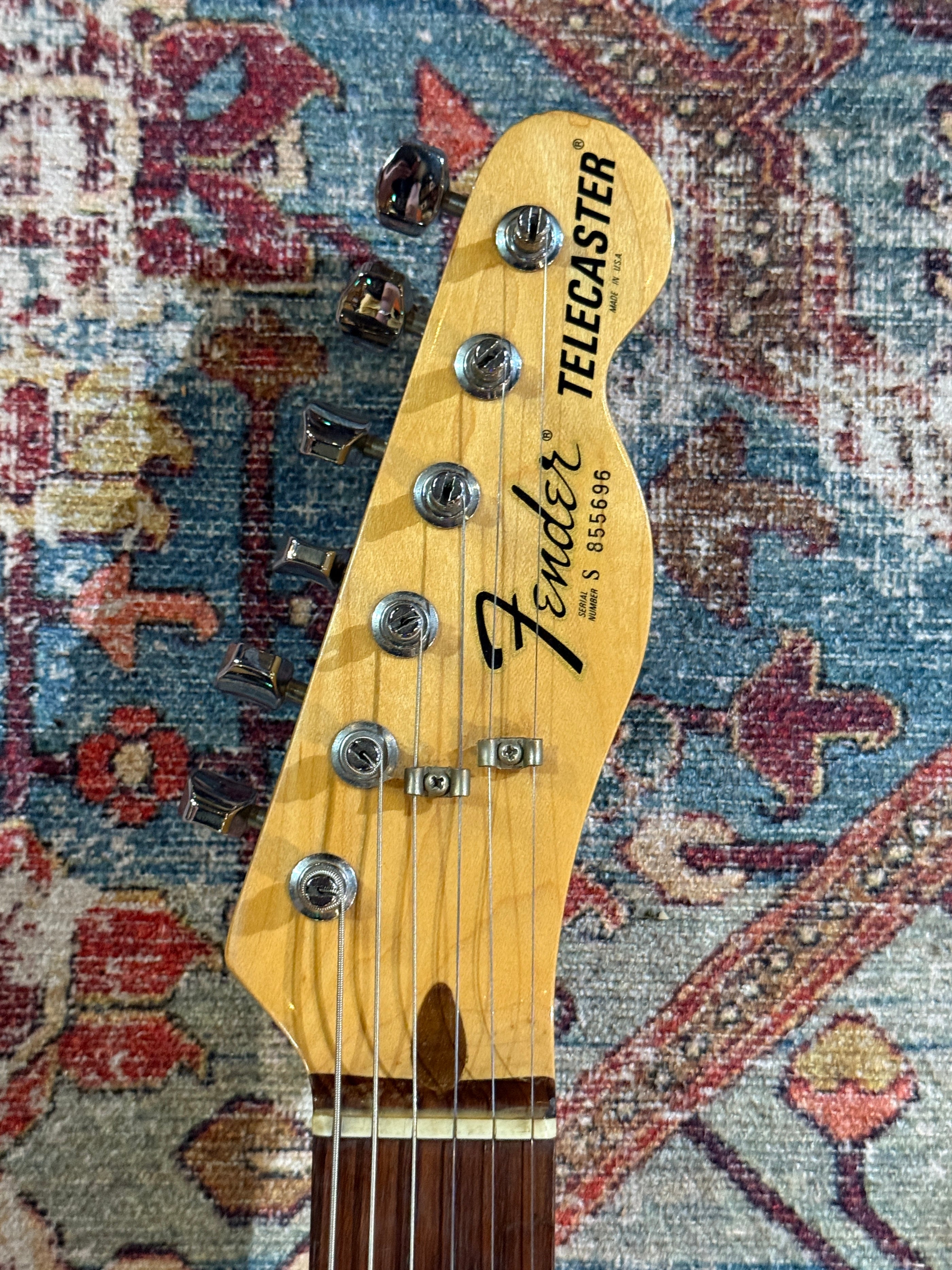 1982 Fender Telecaster with Rosewood Fretboard - Black Stratoburst