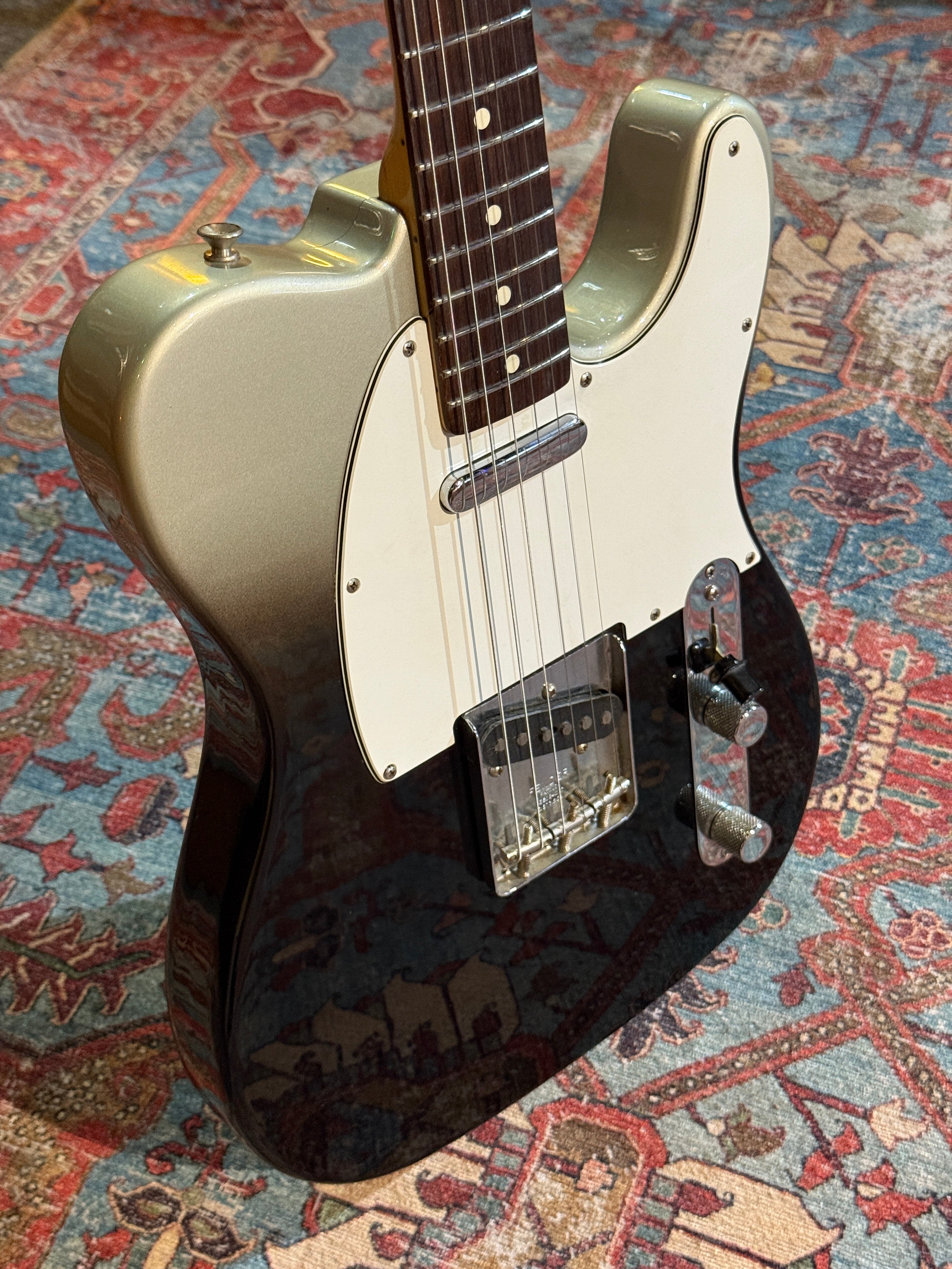 1982 Fender Telecaster with Rosewood Fretboard - Black Stratoburst