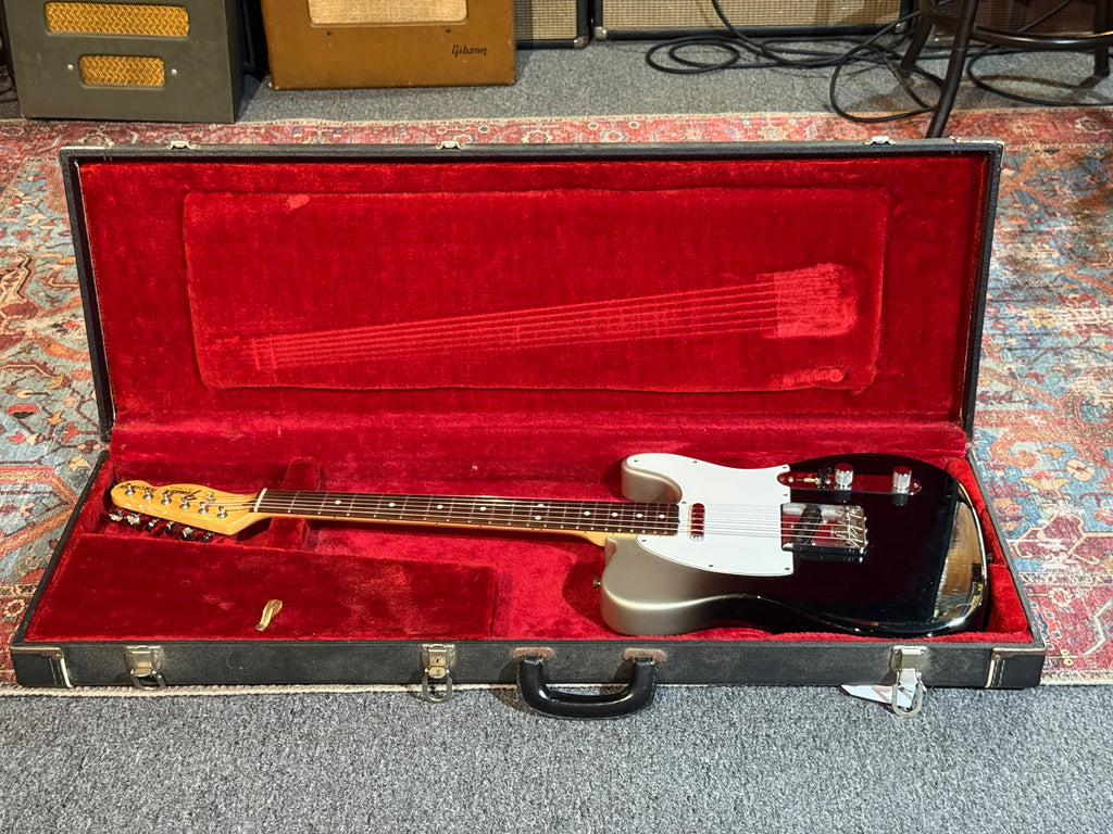 1982 Fender Telecaster with Rosewood Fretboard - Black Stratoburst